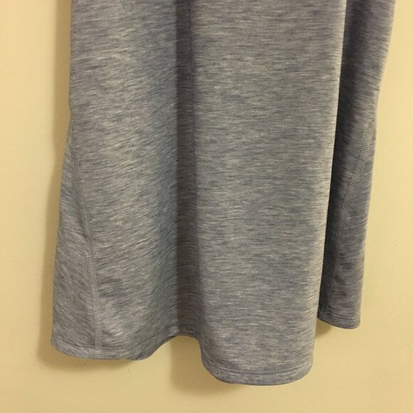 Lucy Grey Blue Heathered Racer Back Tank Top - Picture 6 of 13